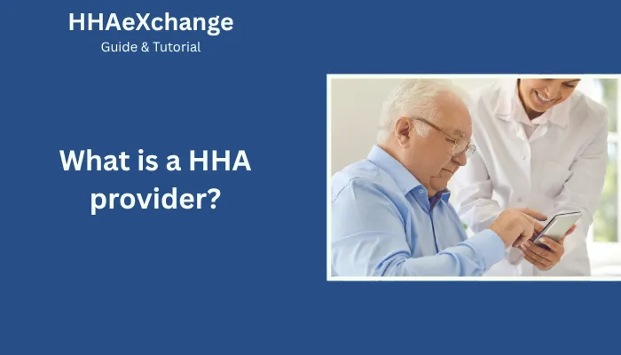 What is a HHA provider? What is a HHA provider?